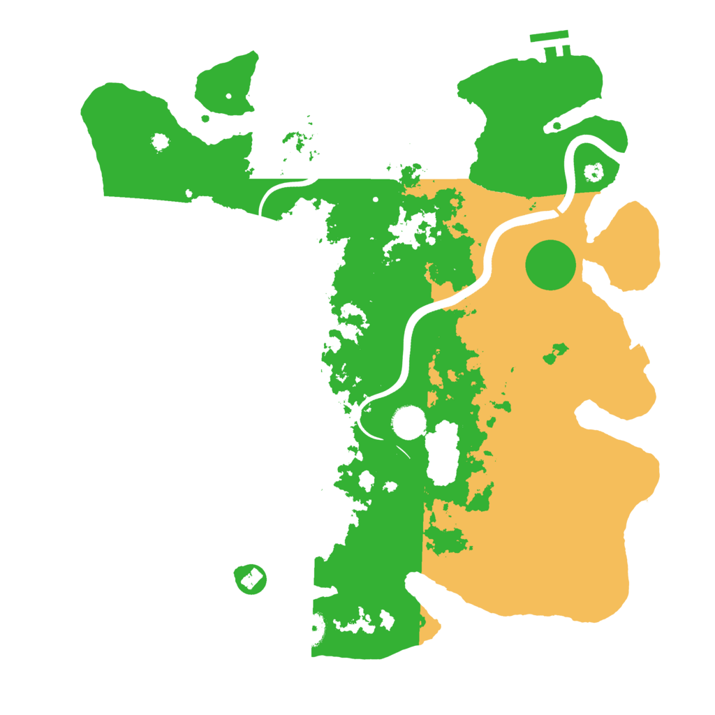 Biome Rust Map: Procedural Map, Size: 3750, Seed: 1507959191