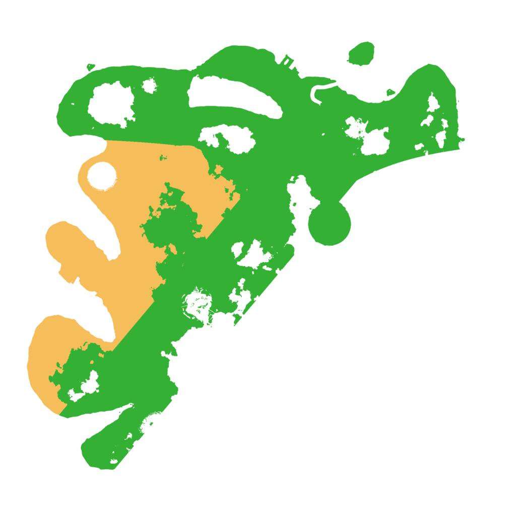 Biome Rust Map: Procedural Map, Size: 3200, Seed: 879205776