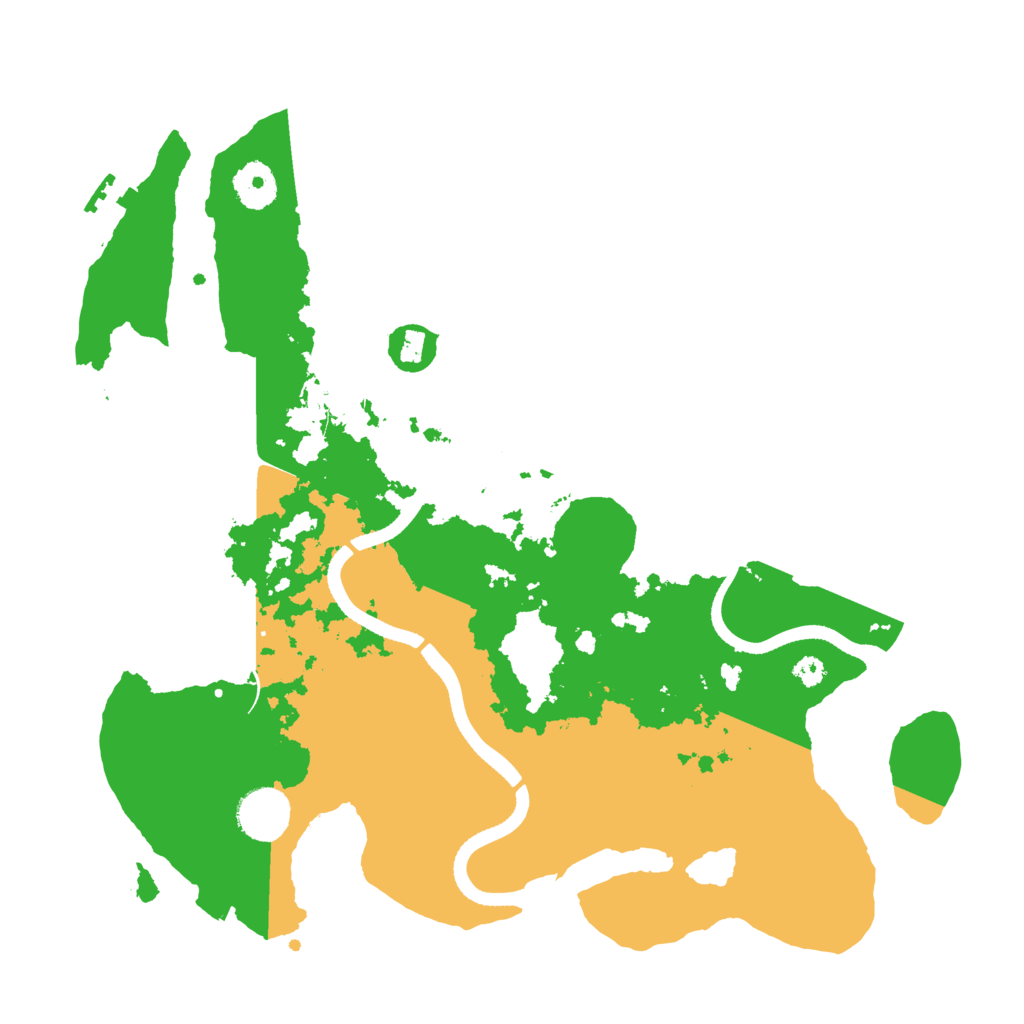 Biome Rust Map: Procedural Map, Size: 3454, Seed: 3559