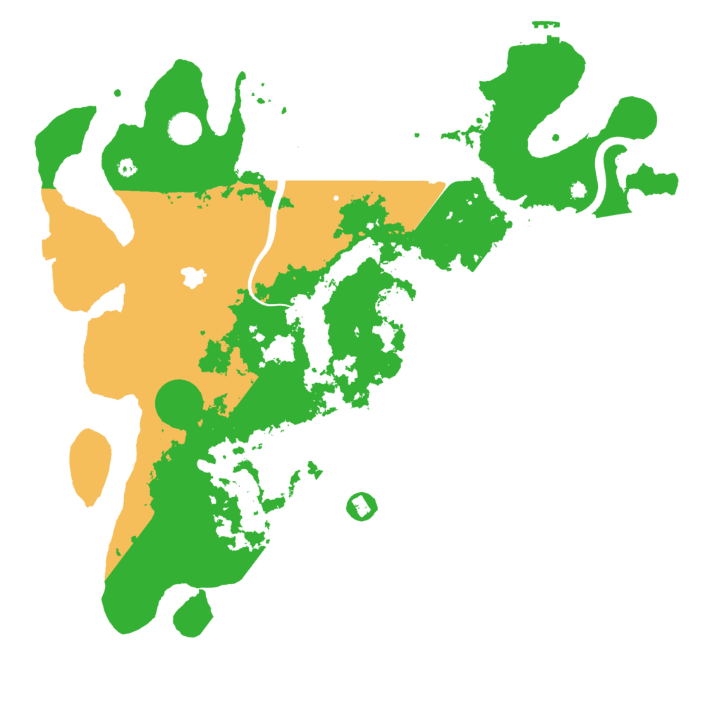 Biome Rust Map: Procedural Map, Size: 4000, Seed: 154921