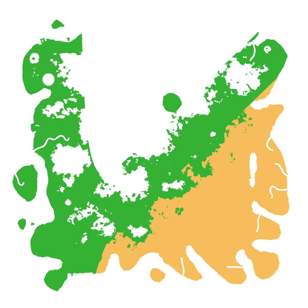 Biome Rust Map: Procedural Map, Size: 4500, Seed: 22343454