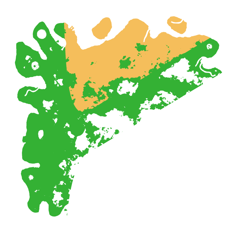 Biome Rust Map: Procedural Map, Size: 4500, Seed: 347020524