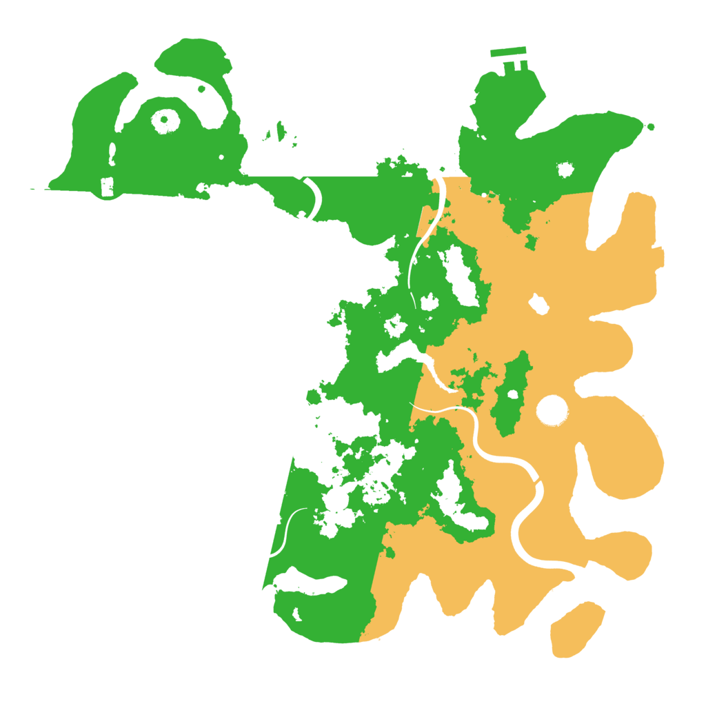 Biome Rust Map: Procedural Map, Size: 4000, Seed: 1798845689