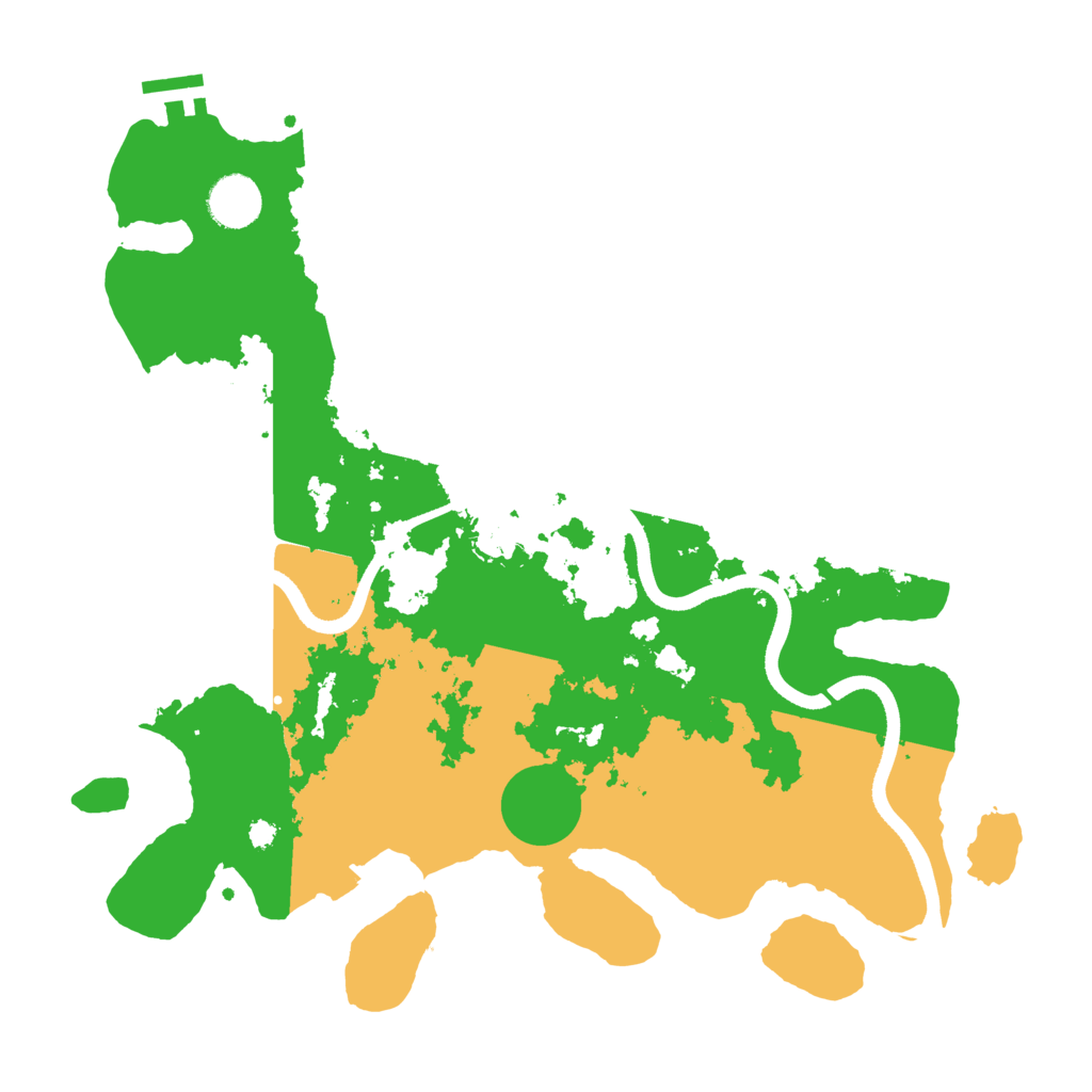 Biome Rust Map: Procedural Map, Size: 3600, Seed: 1736865354
