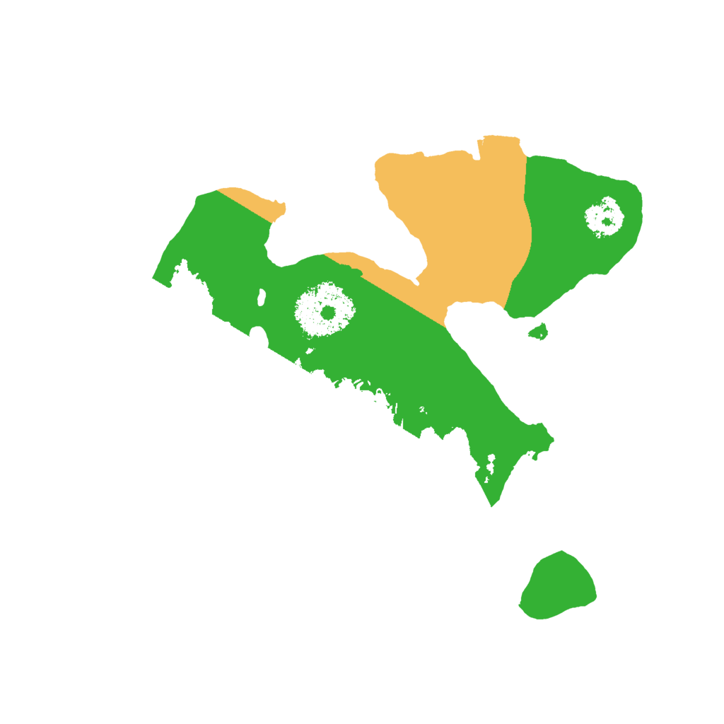 Biome Rust Map: Procedural Map, Size: 2000, Seed: 223464