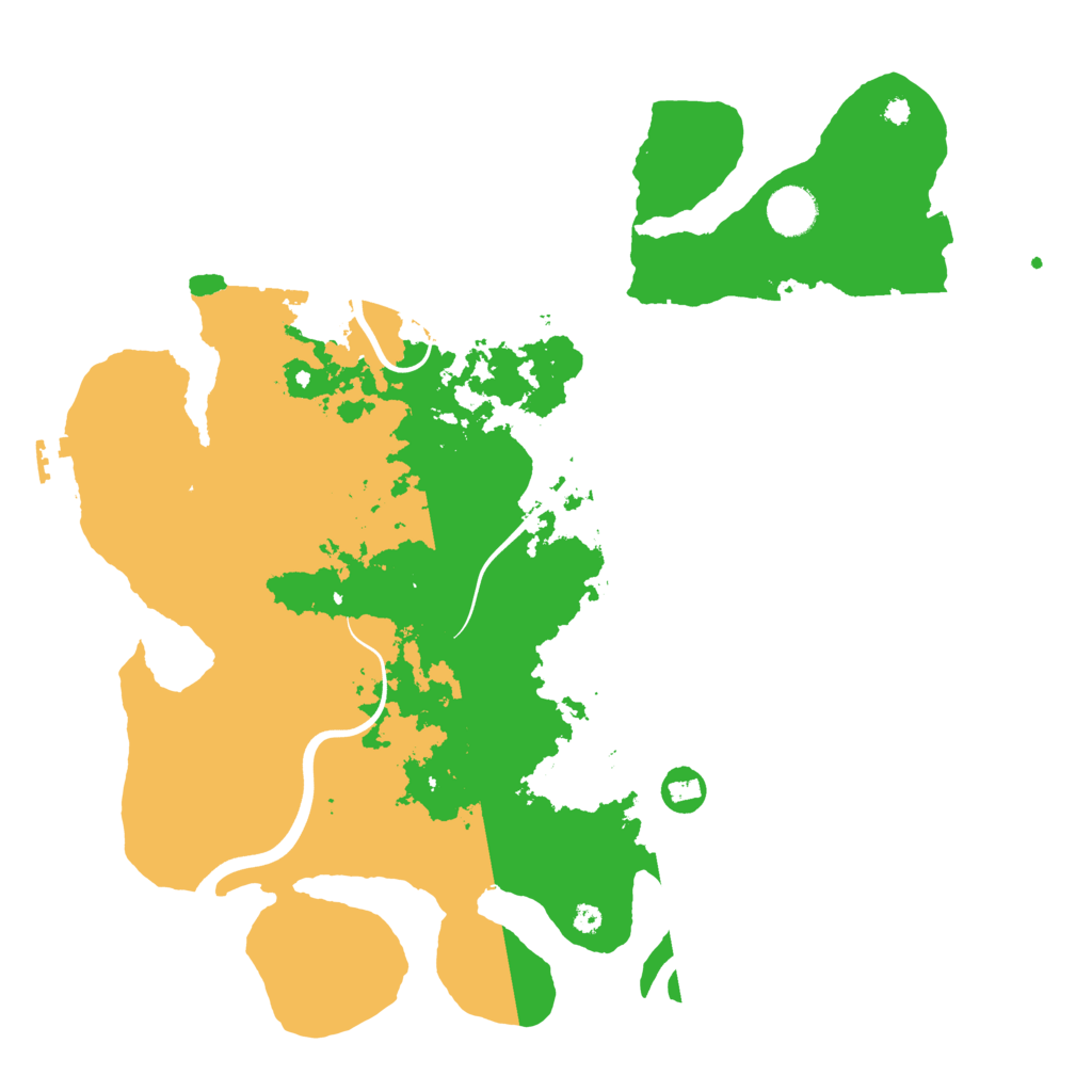 Biome Rust Map: Procedural Map, Size: 3850, Seed: 1402111834