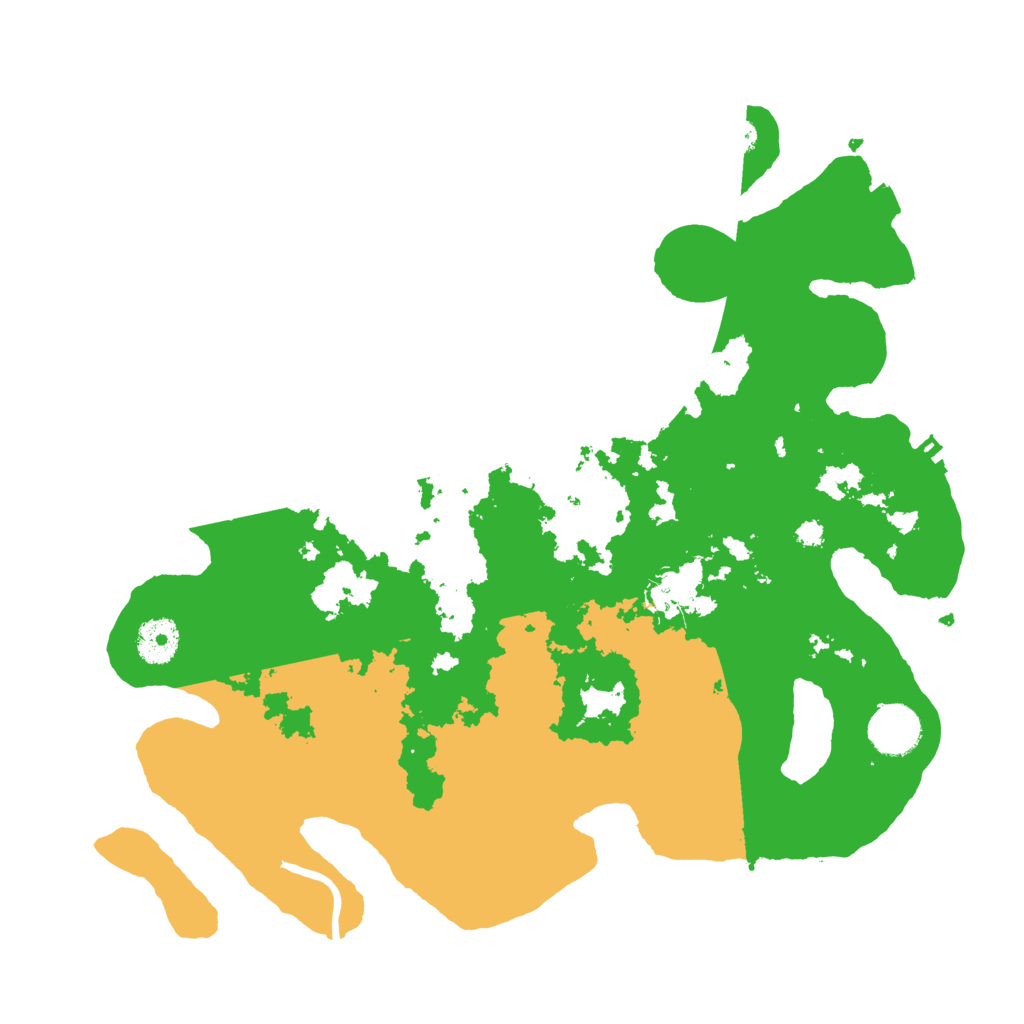 Biome Rust Map: Procedural Map, Size: 3500, Seed: 338852337