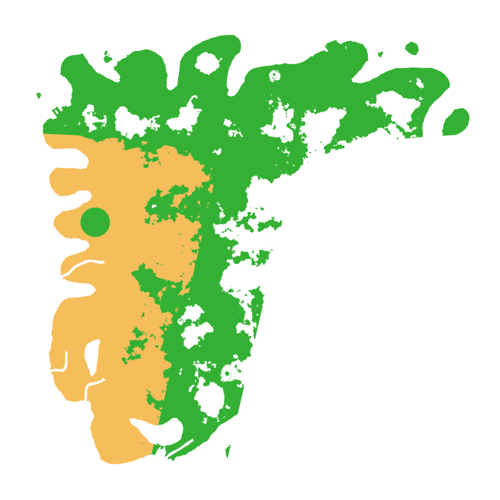 Biome Rust Map: Procedural Map, Size: 4500, Seed: 1999215848