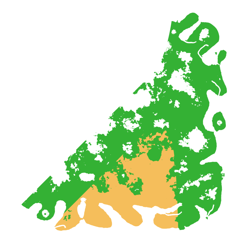 Biome Rust Map: Procedural Map, Size: 5000, Seed: 1210151627