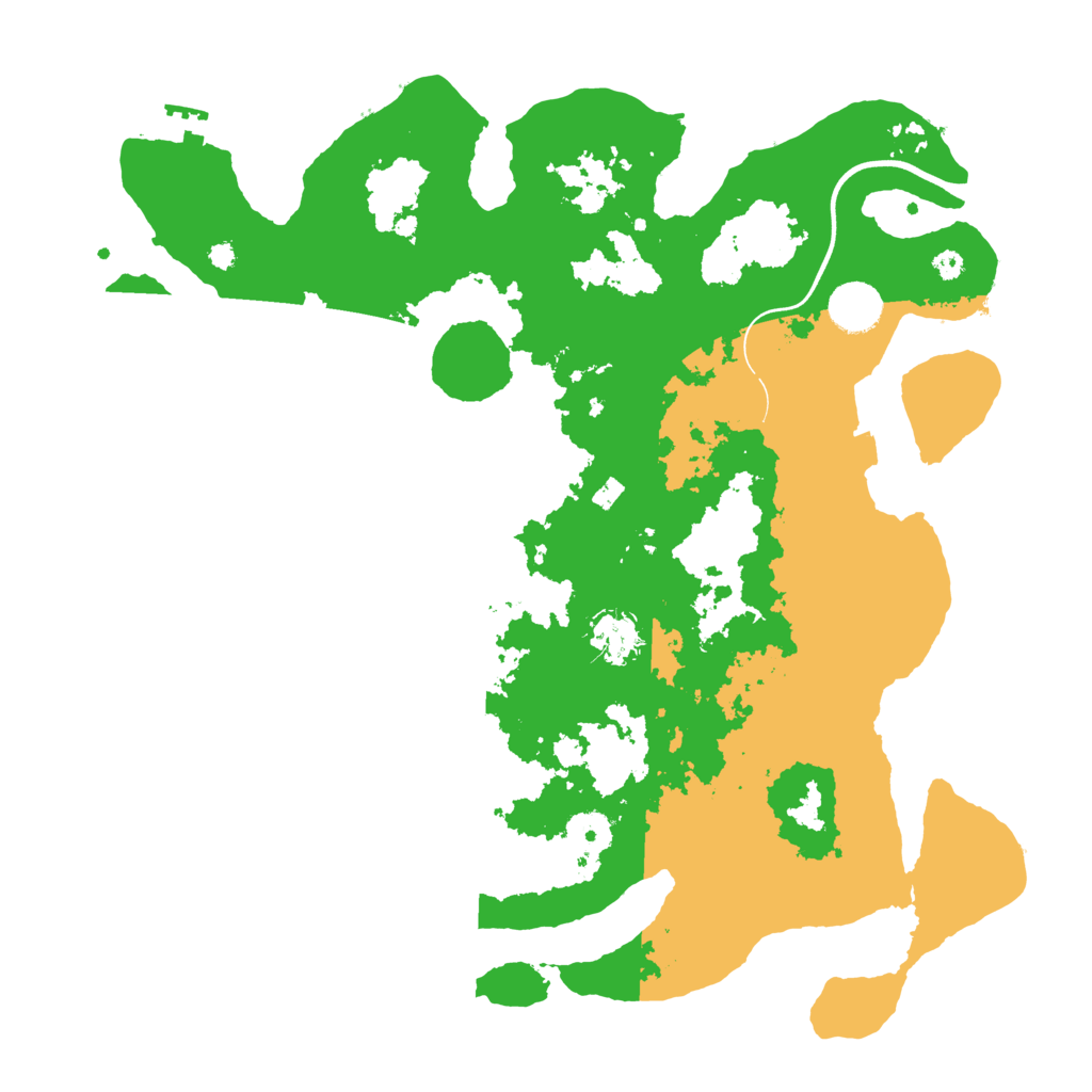 Biome Rust Map: Procedural Map, Size: 3750, Seed: 1290833222