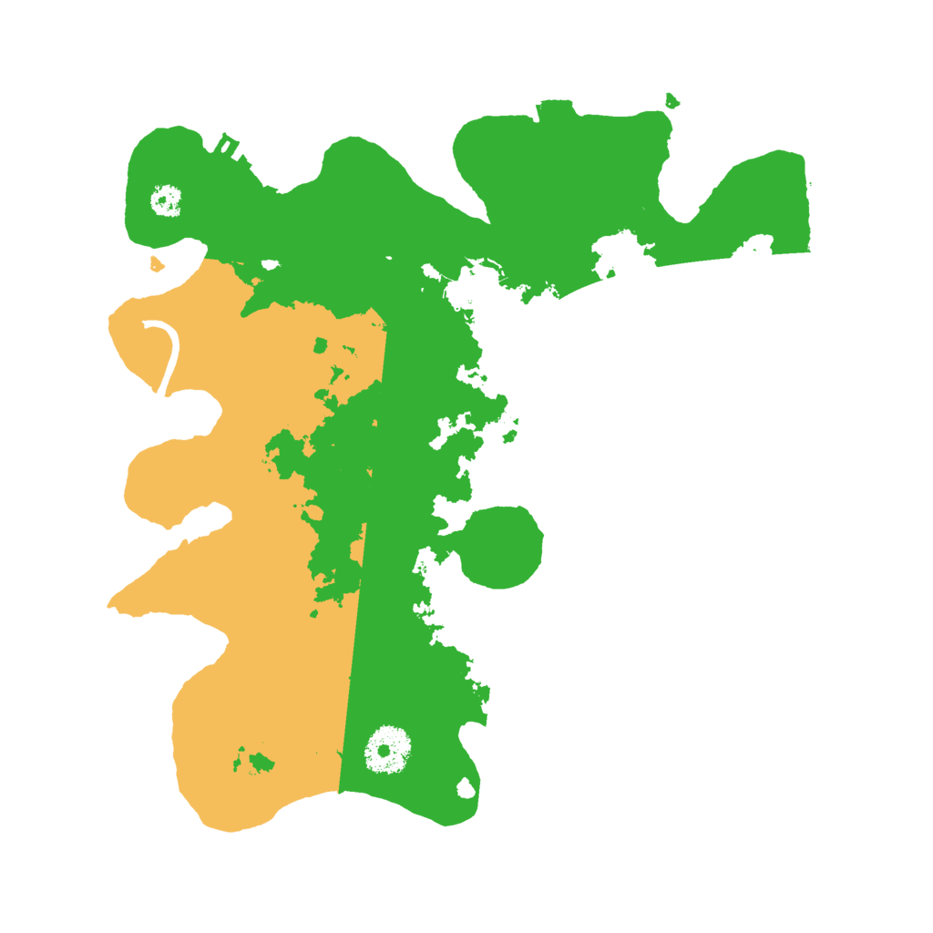 Biome Rust Map: Procedural Map, Size: 3000, Seed: 5048691