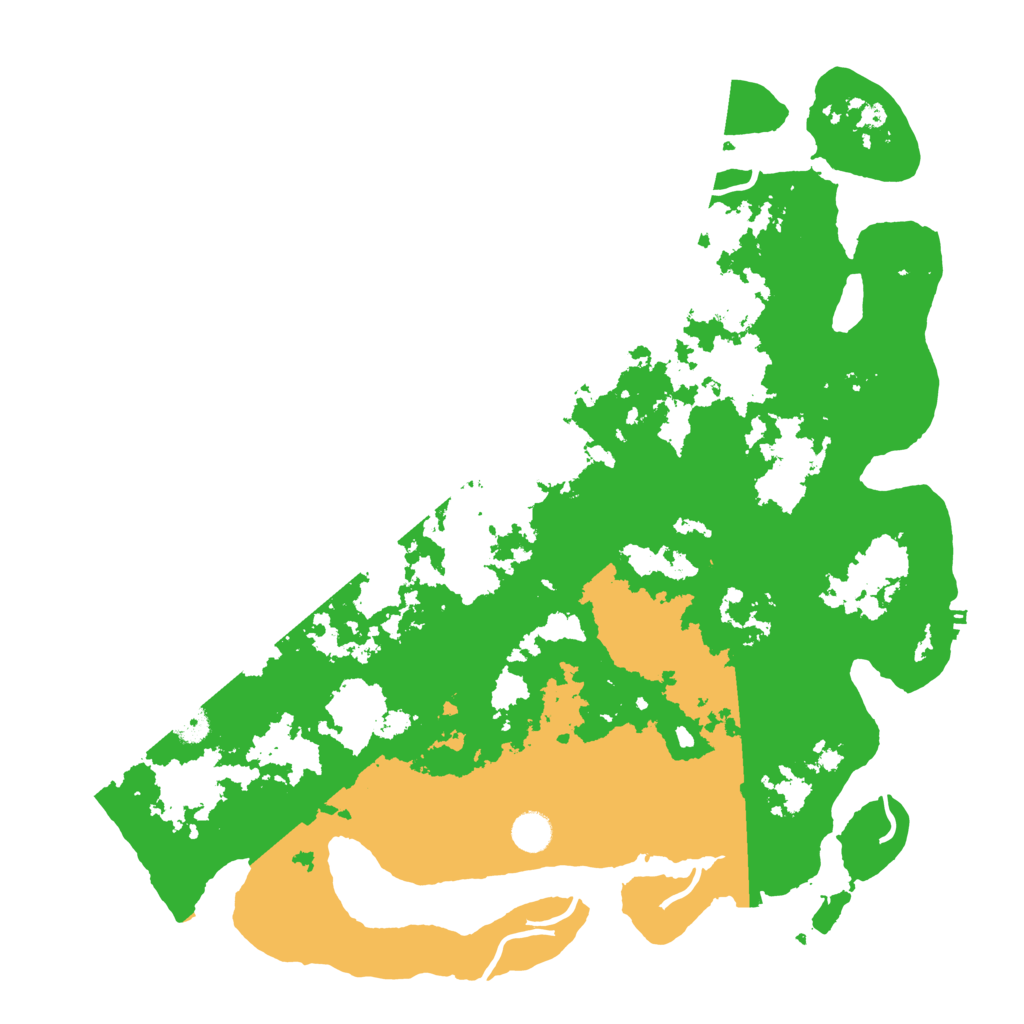 Biome Rust Map: Procedural Map, Size: 4500, Seed: 398322942