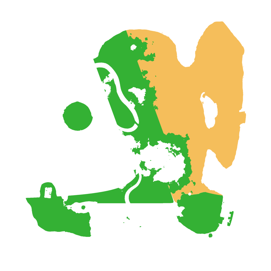 Biome Rust Map: Procedural Map, Size: 2700, Seed: 1308172791