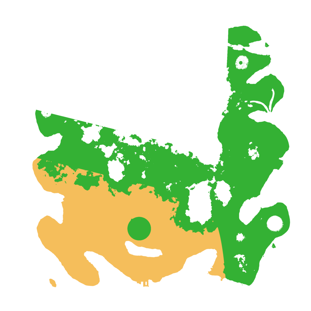 Biome Rust Map: Procedural Map, Size: 3500, Seed: 978345799