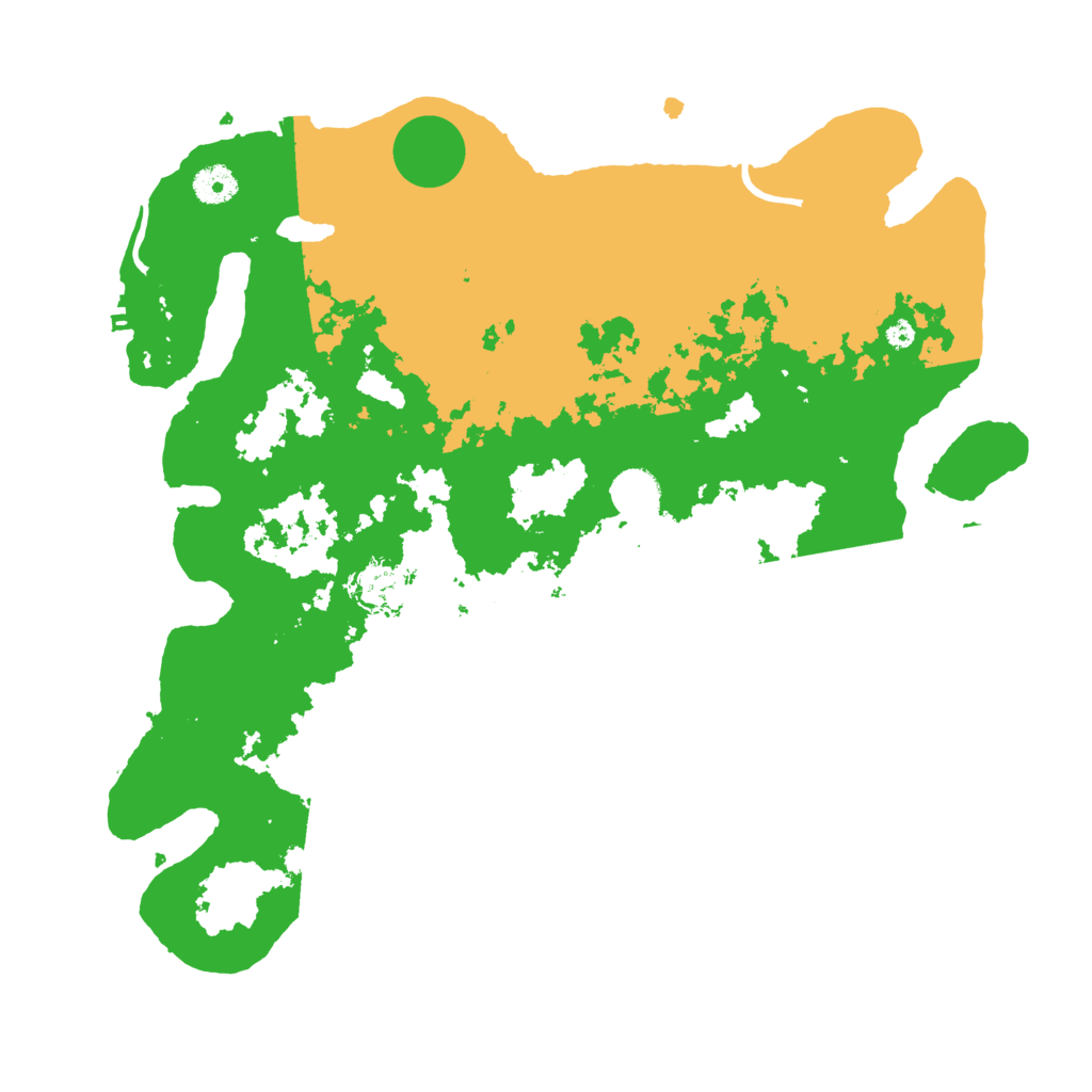 Biome Rust Map: Procedural Map, Size: 4000, Seed: 996255