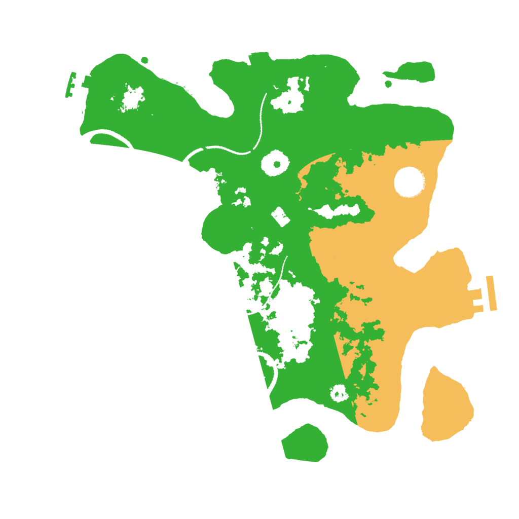 Biome Rust Map: Procedural Map, Size: 3000, Seed: 944822406