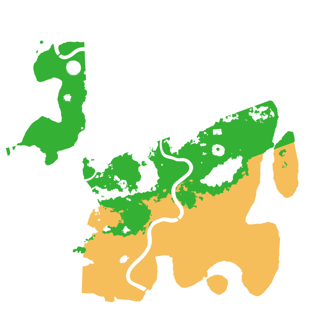 Biome Rust Map: Procedural Map, Size: 3800, Seed: 273463710