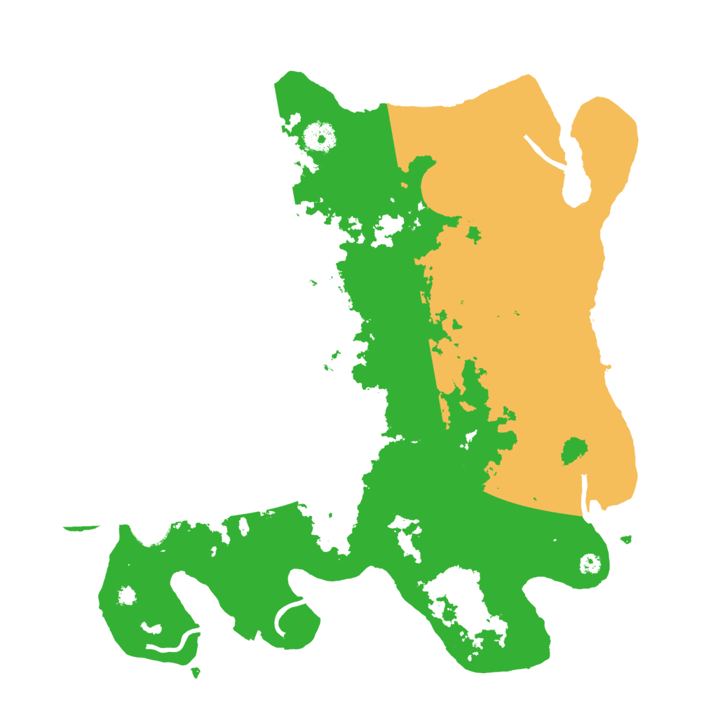 Biome Rust Map: Procedural Map, Size: 3505, Seed: 3806759