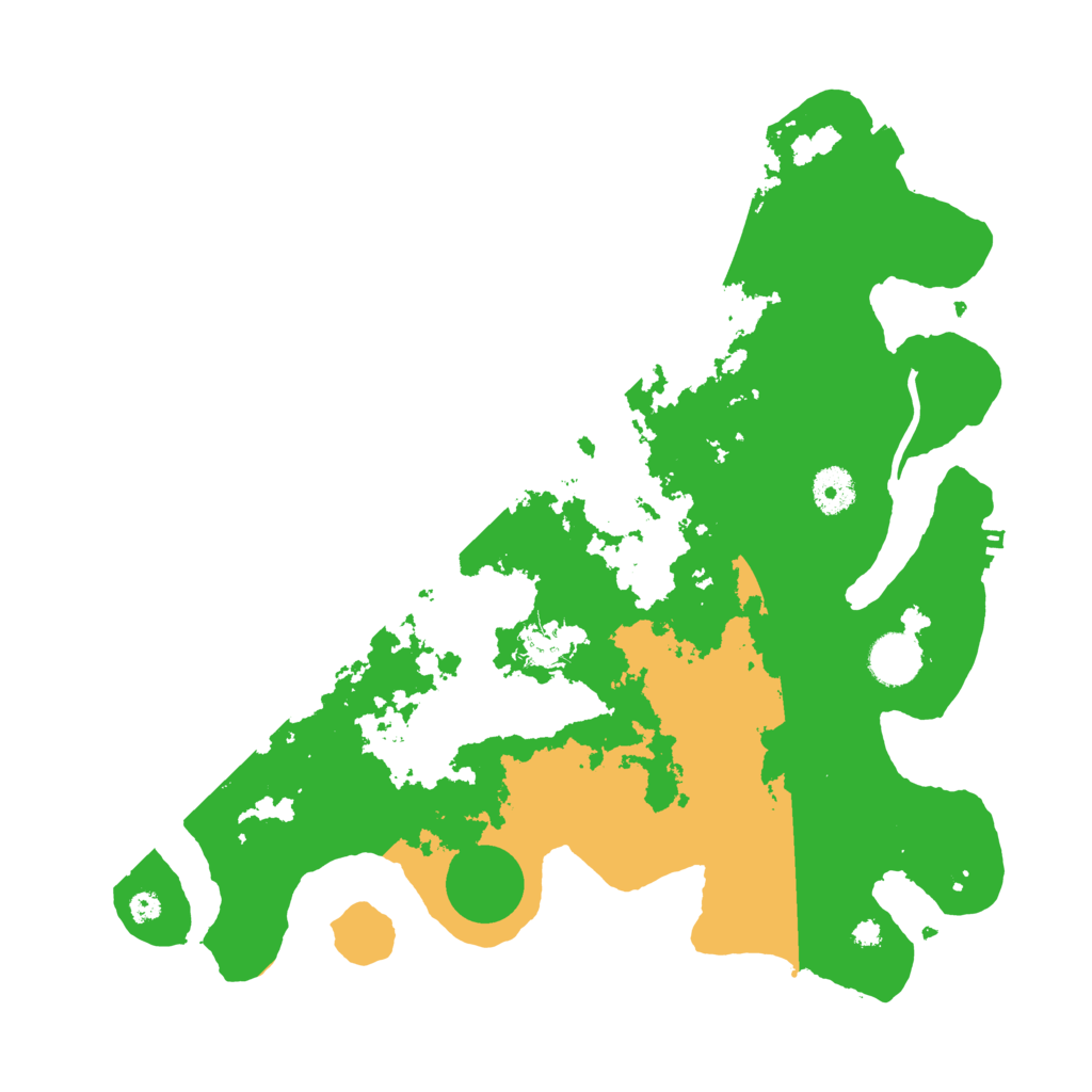 Biome Rust Map: Procedural Map, Size: 3692, Seed: 1389249023