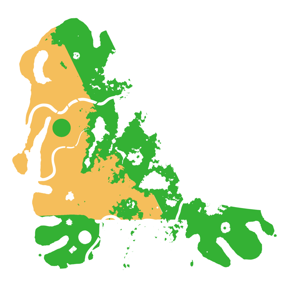 Biome Rust Map: Procedural Map, Size: 4250, Seed: 1227805899