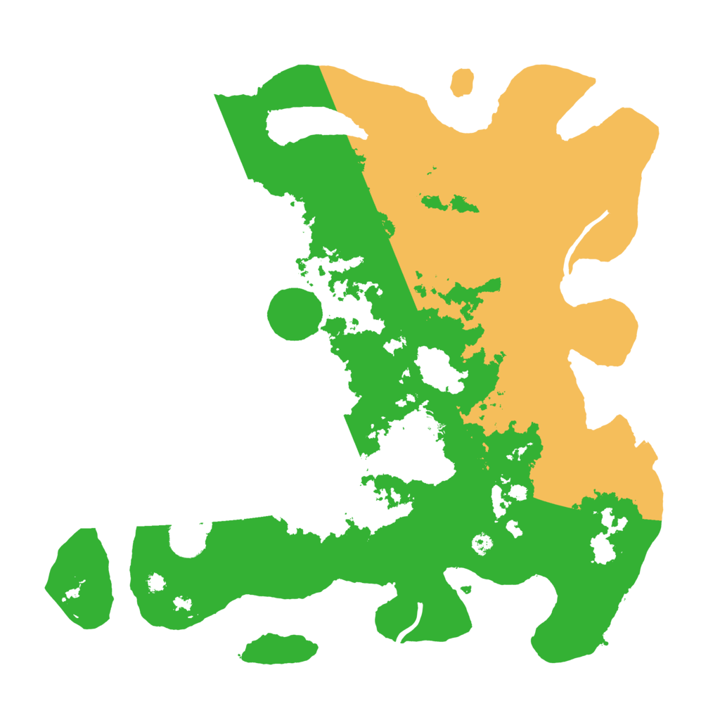 Biome Rust Map: Procedural Map, Size: 3600, Seed: 78030896