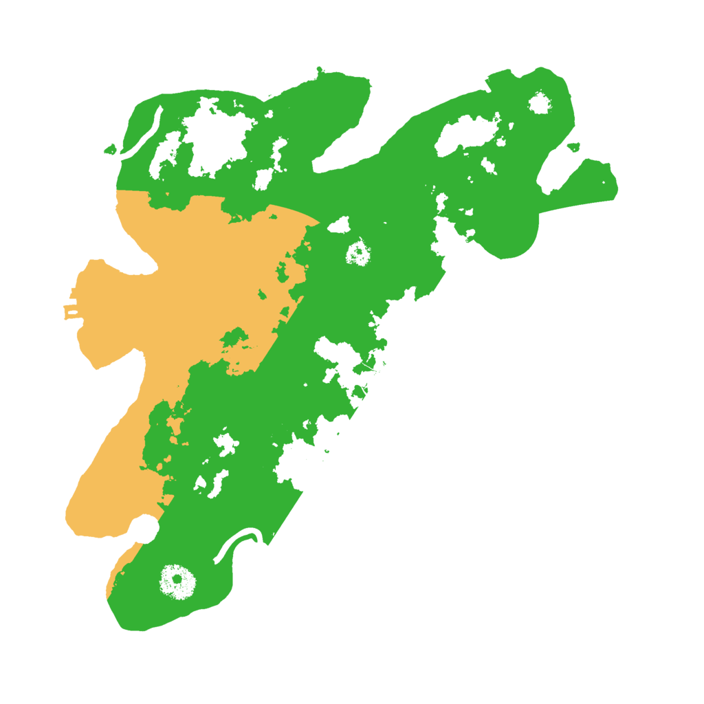 Biome Rust Map: Procedural Map, Size: 3000, Seed: 701219286