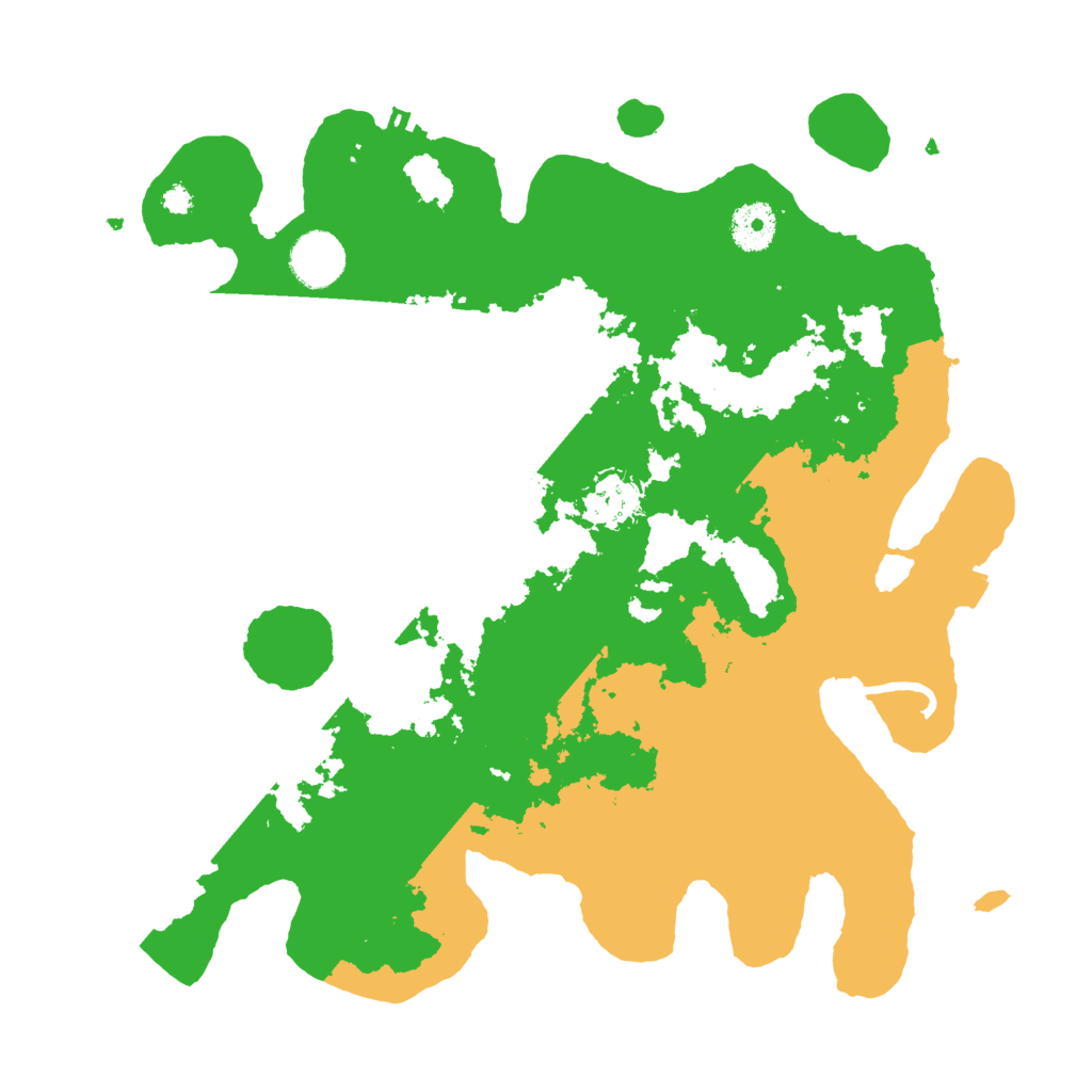Biome Rust Map: Procedural Map, Size: 3500, Seed: 1323807866