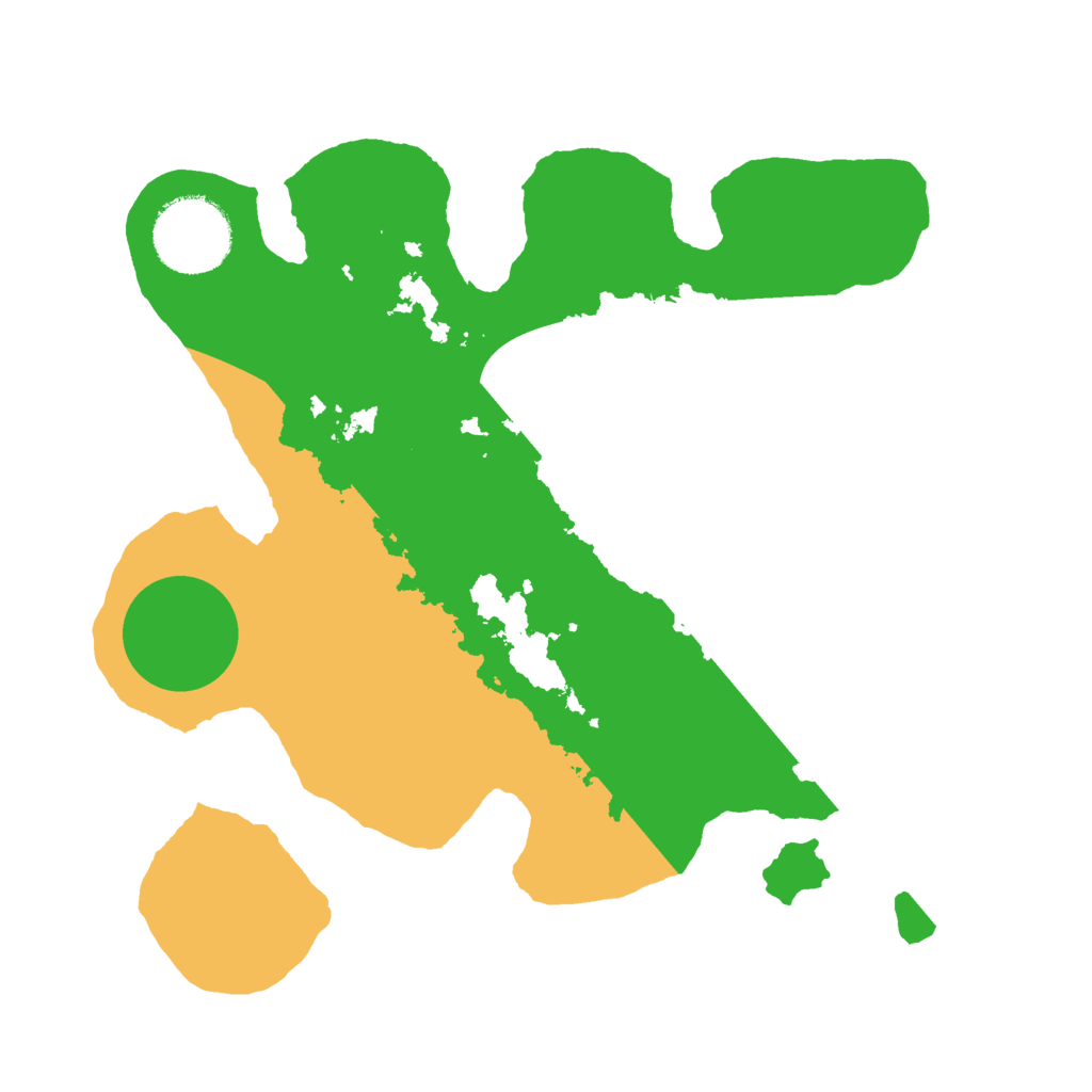 Biome Rust Map: Barren, Size: 2500, Seed: 1378237057