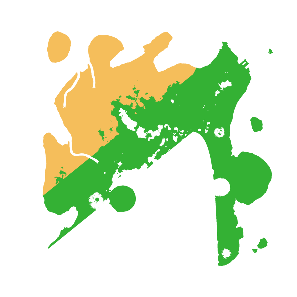 Biome Rust Map: Procedural Map, Size: 3000, Seed: 832456721