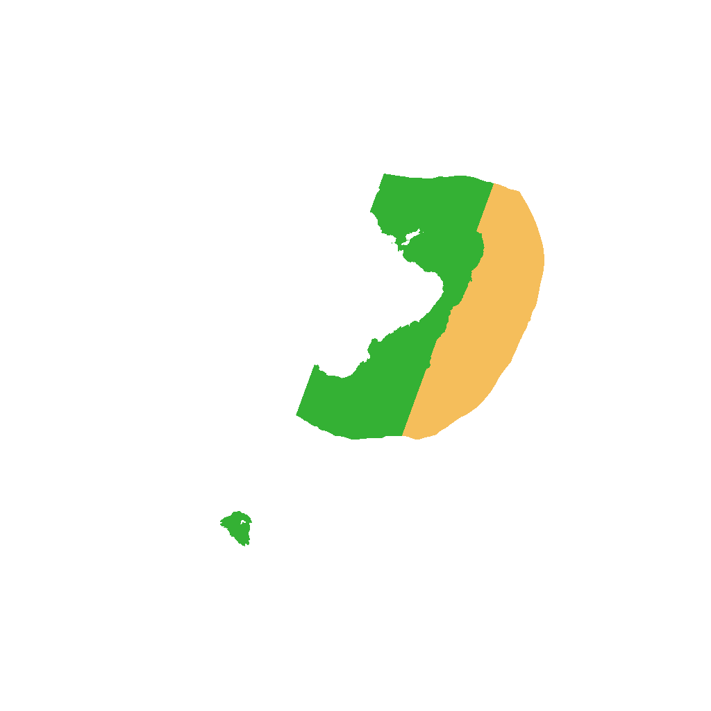 Biome Rust Map: Procedural Map, Size: 1100, Seed: 12