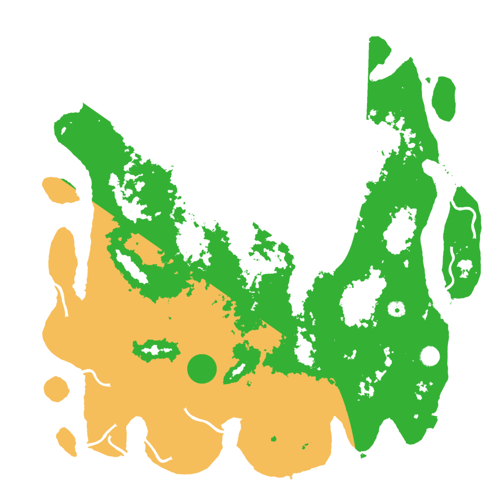 Biome Rust Map: Procedural Map, Size: 4500, Seed: 1841971970