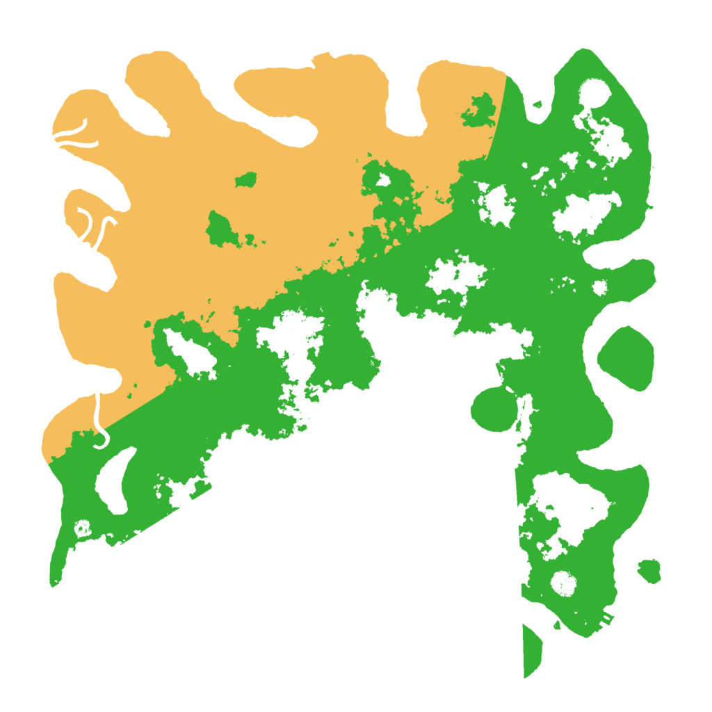 Biome Rust Map: Procedural Map, Size: 4250, Seed: 306335135