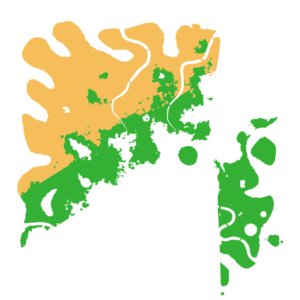 Biome Rust Map: Procedural Map, Size: 4250, Seed: 306335135