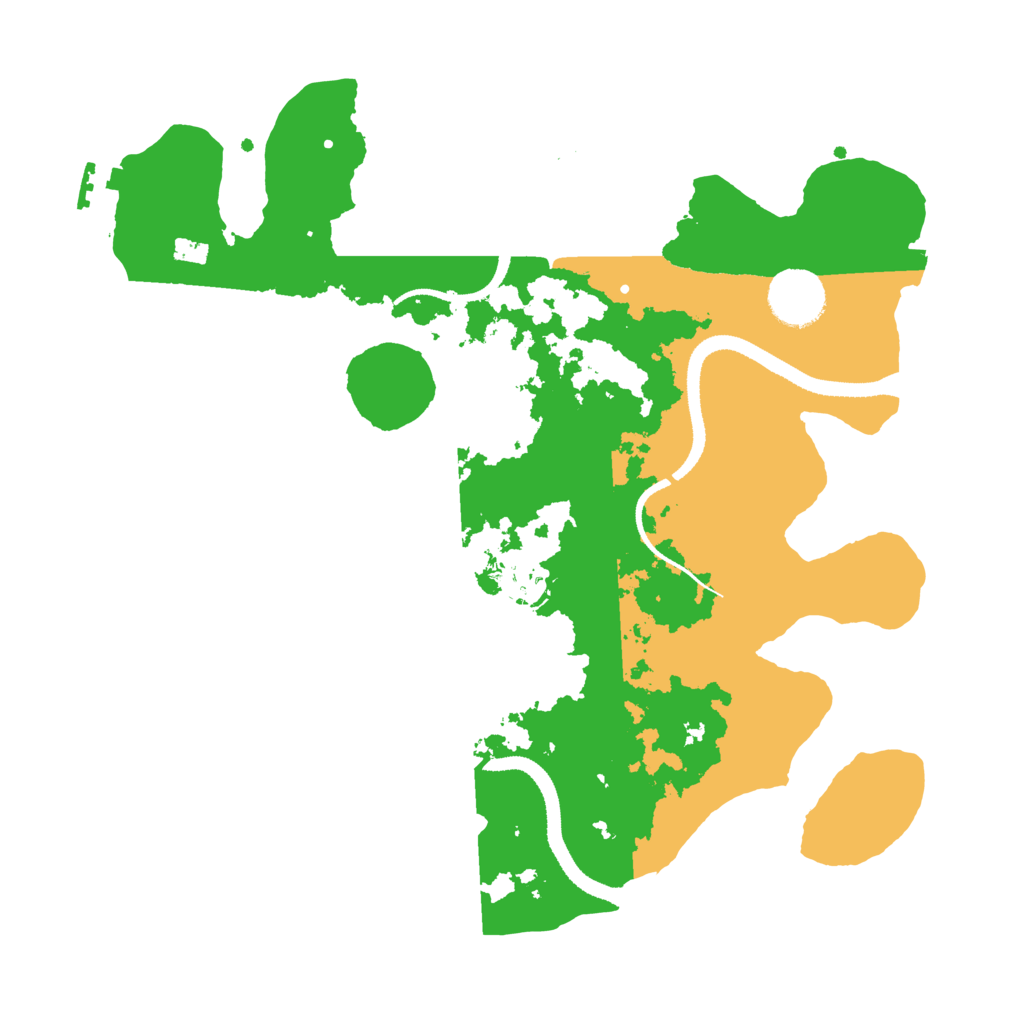 Biome Rust Map: Procedural Map, Size: 3250, Seed: 1922844509