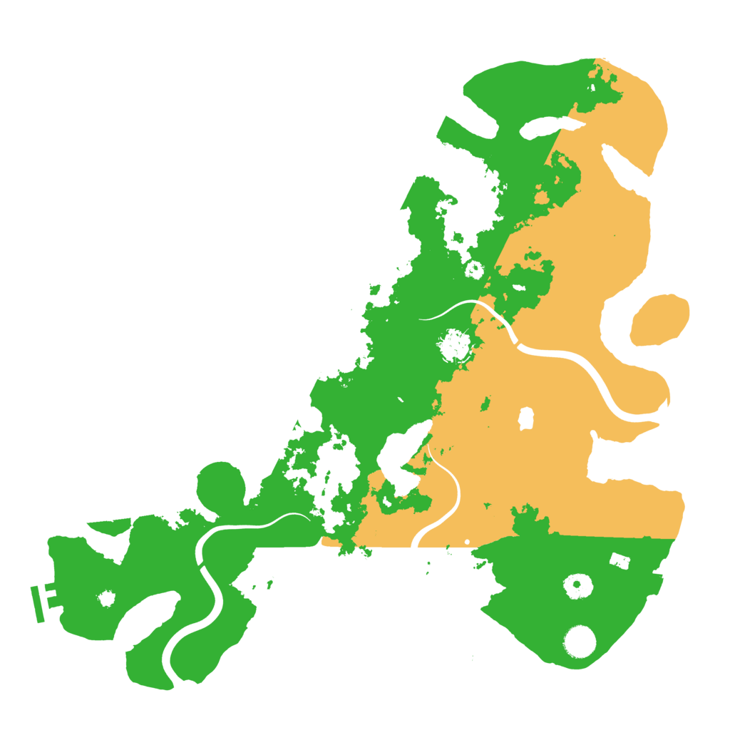 Biome Rust Map: Procedural Map, Size: 4000, Seed: 2006041194