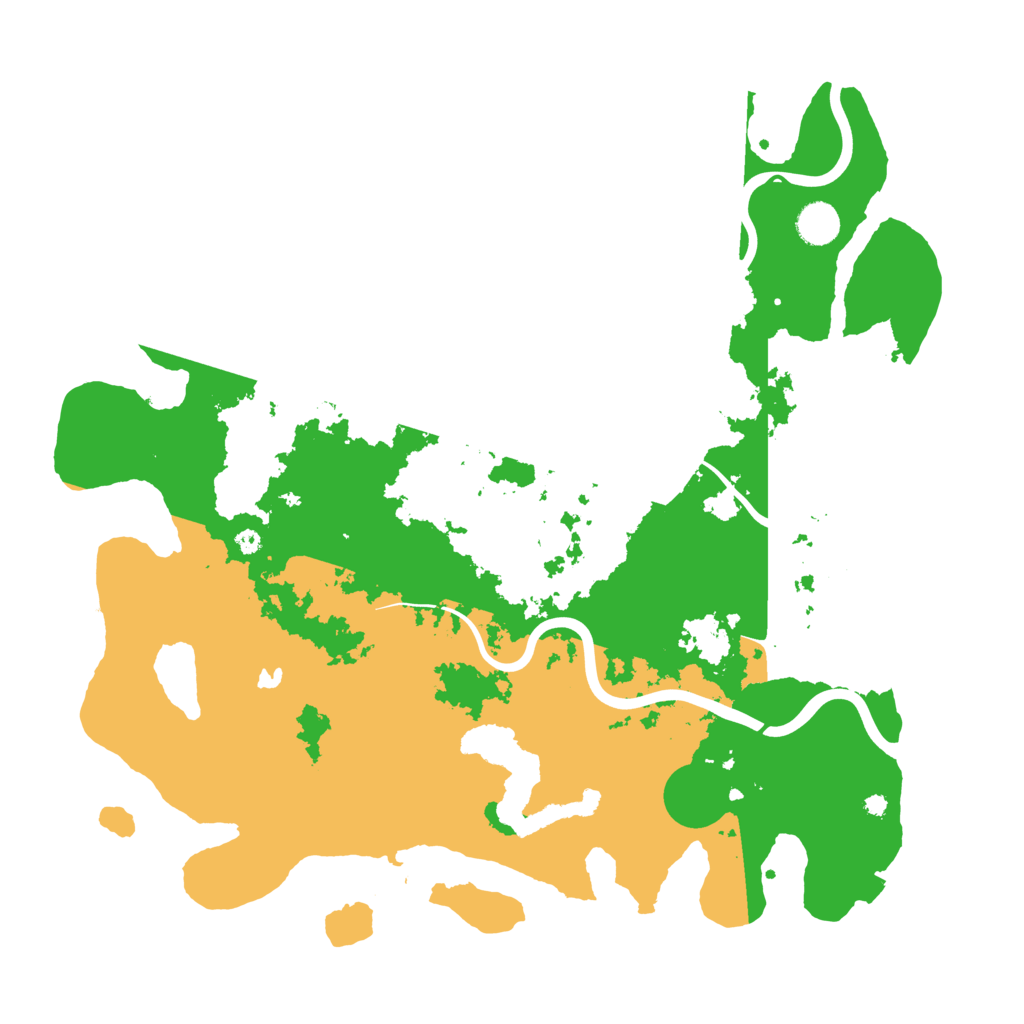 Biome Rust Map: Procedural Map, Size: 4200, Seed: 849431984