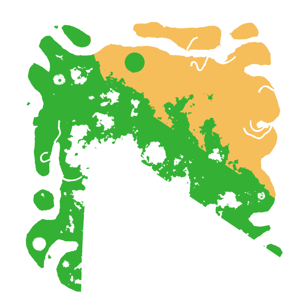 Biome Rust Map: Procedural Map, Size: 4096, Seed: 7474