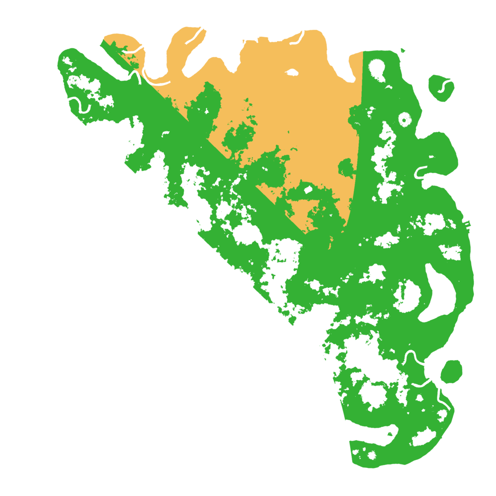 Biome Rust Map: Procedural Map, Size: 5500, Seed: 7258252