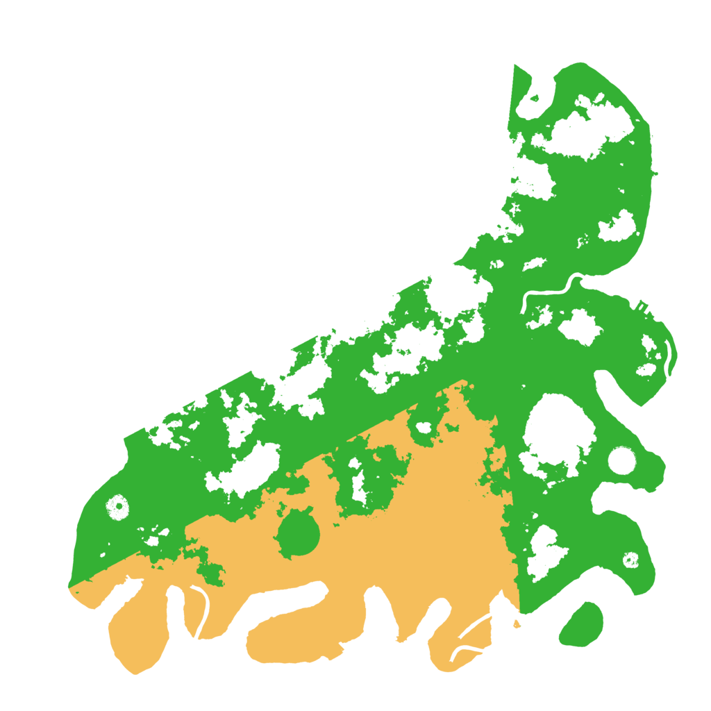 Biome Rust Map: Procedural Map, Size: 4500, Seed: 126768021