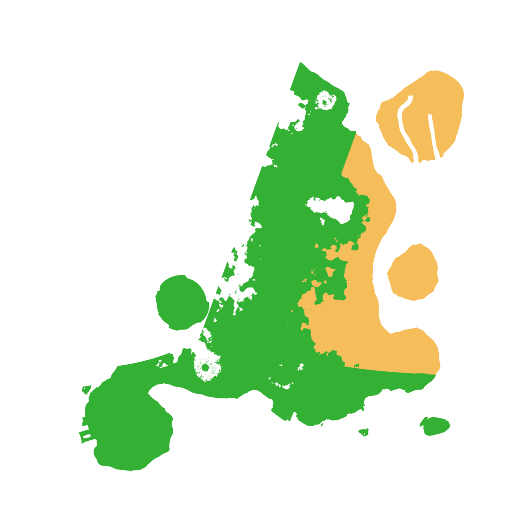 Biome Rust Map: Procedural Map, Size: 2750, Seed: 50005
