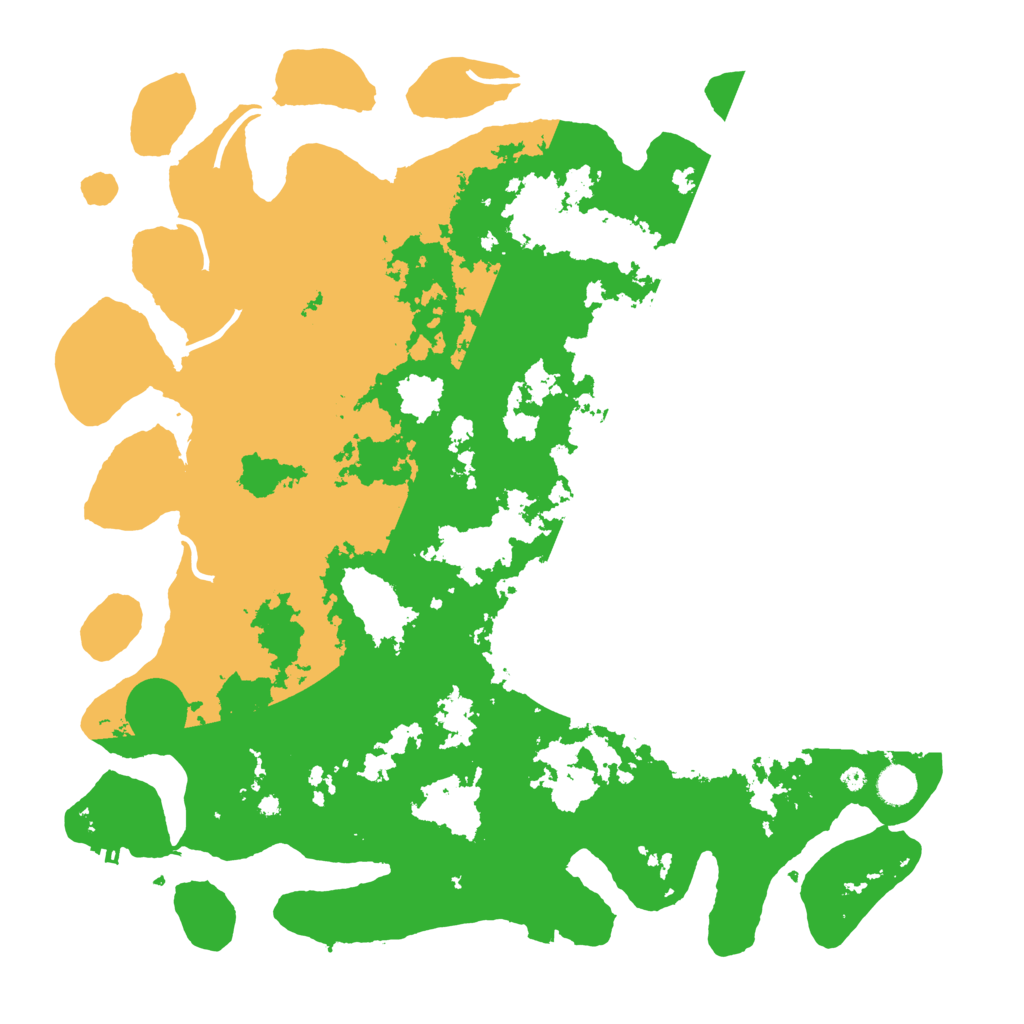 Biome Rust Map: Procedural Map, Size: 4500, Seed: 3880623