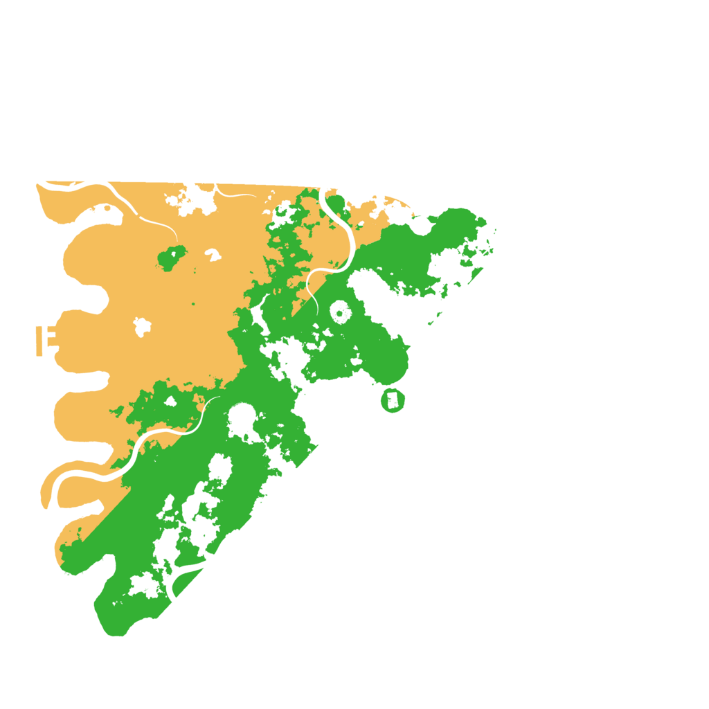 Biome Rust Map: Procedural Map, Size: 4800, Seed: 958984437