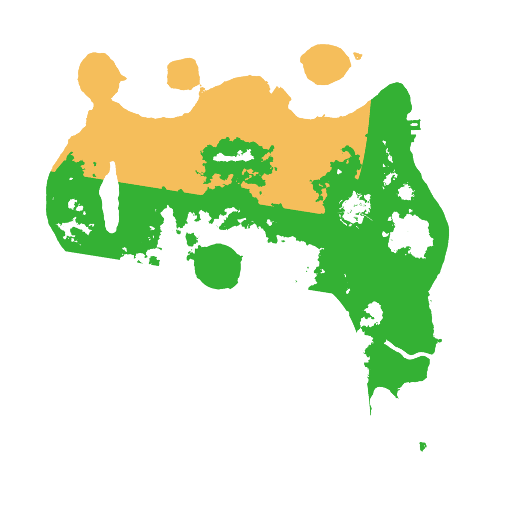 Biome Rust Map: Procedural Map, Size: 3000, Seed: 107580325