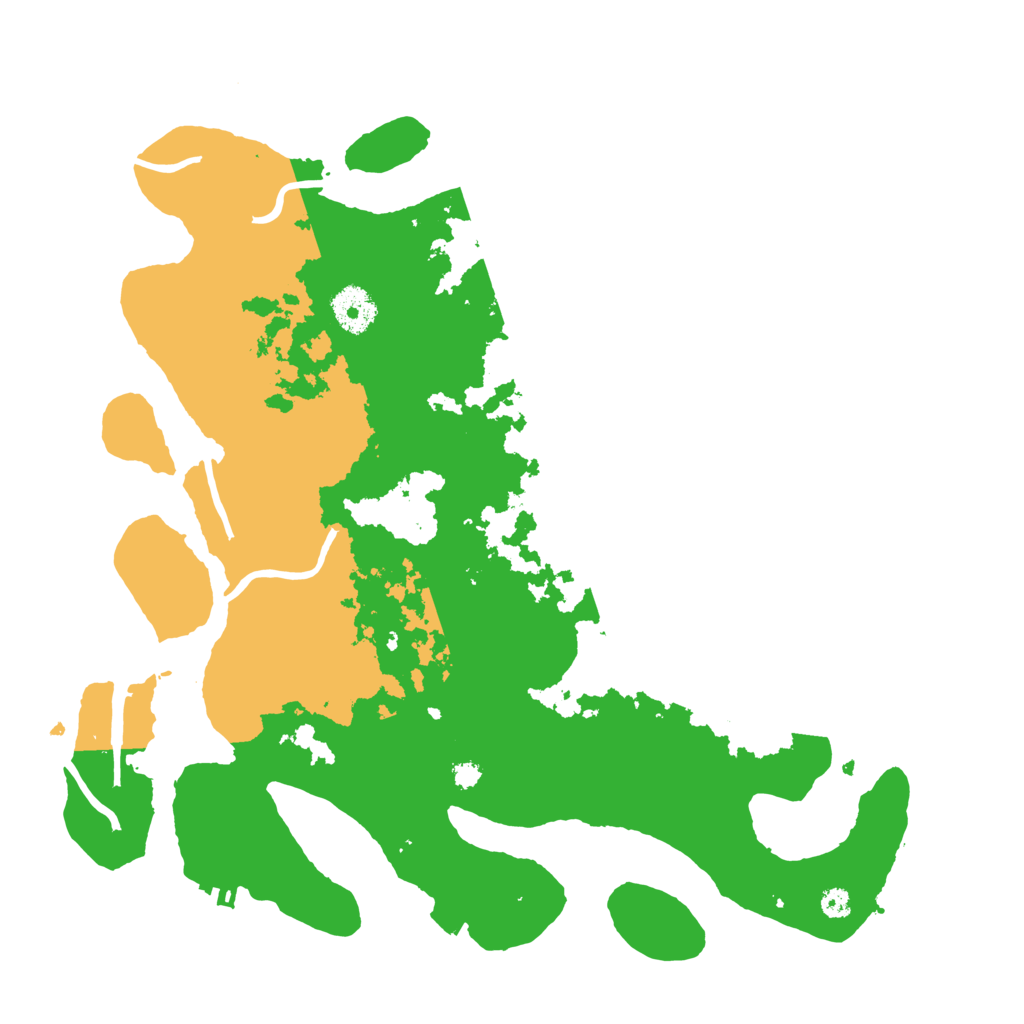 Biome Rust Map: Procedural Map, Size: 3500, Seed: 1935446009
