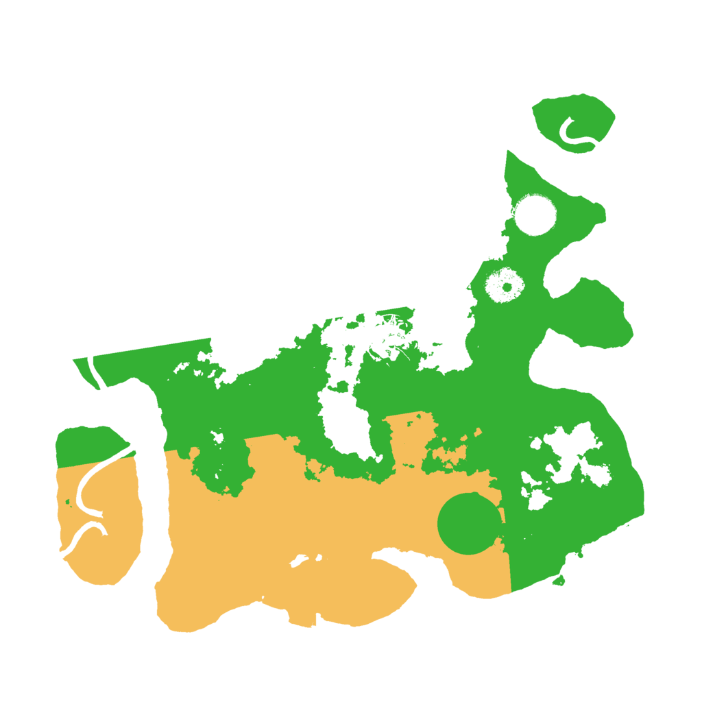 Biome Rust Map: Procedural Map, Size: 3000, Seed: 541451834