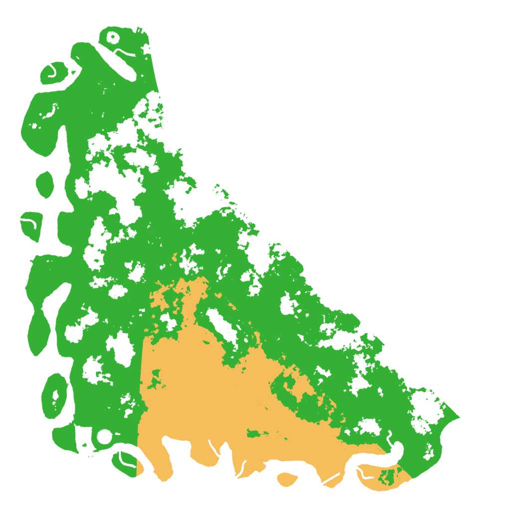 Biome Rust Map: Procedural Map, Size: 6000, Seed: 1723812768