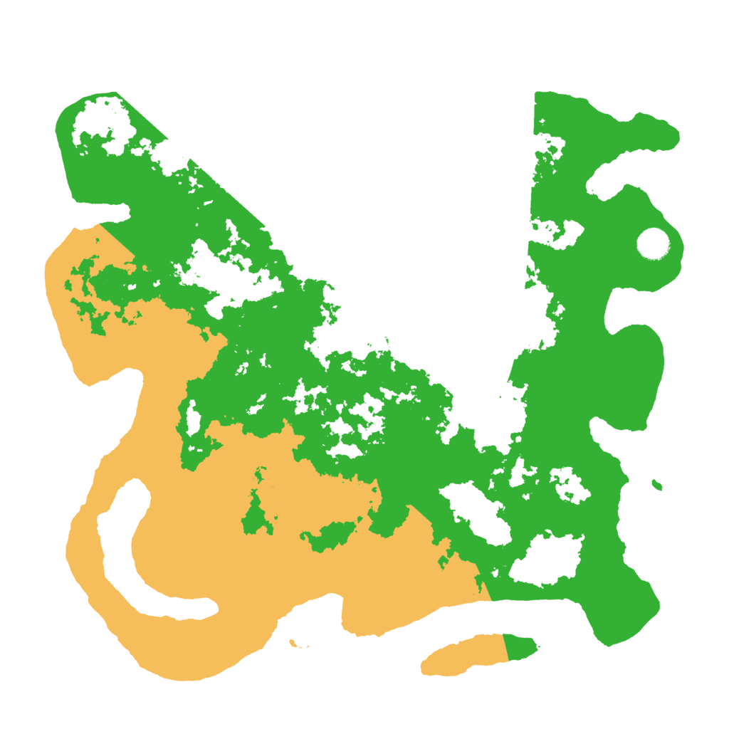 Biome Rust Map: Barren, Size: 4000, Seed: 778289632