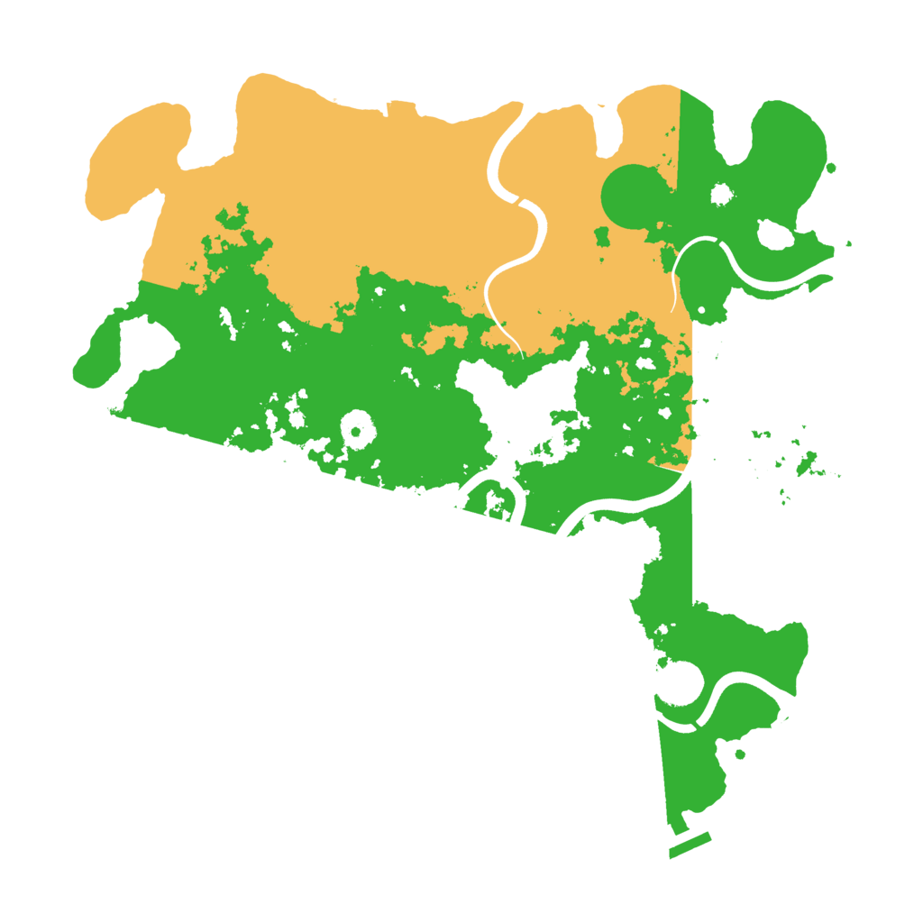 Biome Rust Map: Procedural Map, Size: 3750, Seed: 532919502