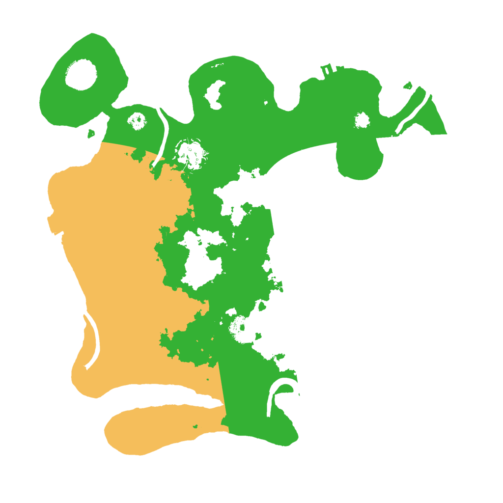 Biome Rust Map: Procedural Map, Size: 3000, Seed: 20322829