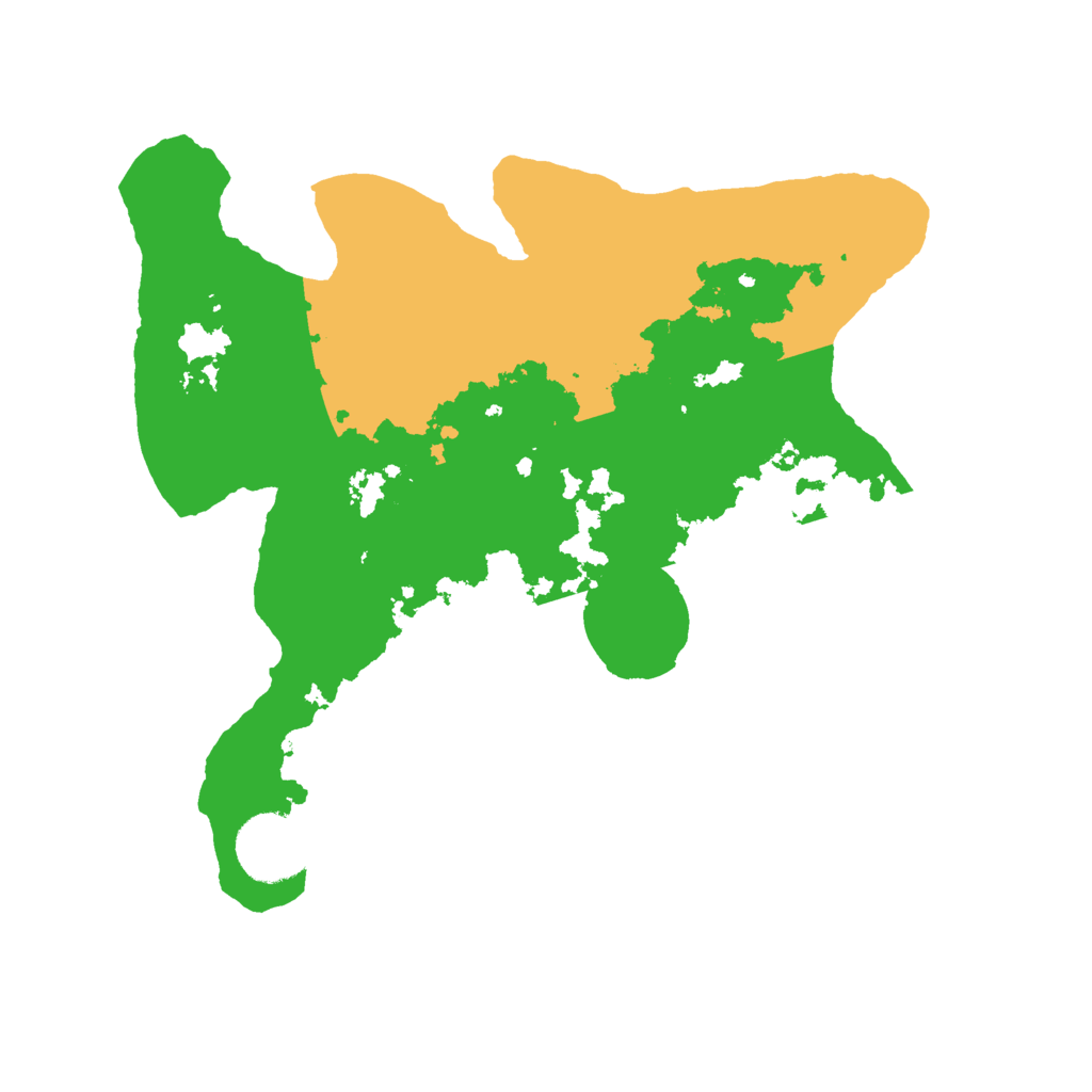 Biome Rust Map: Barren, Size: 2800, Seed: 634256971